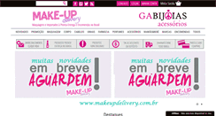 Desktop Screenshot of makeupdelivery.com.br